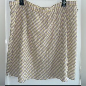 28.      Forever 21 Plaid A-Line Skirt
